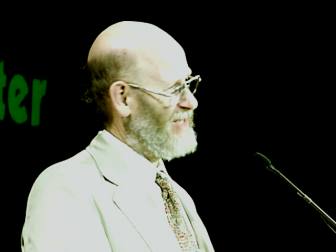Stan Schmidt presents John W. Campbell award