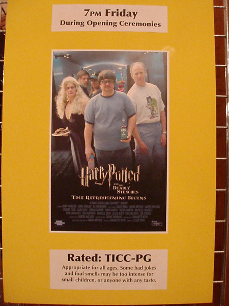 TICC Poster: Harry Potted & The Deadly Stenches