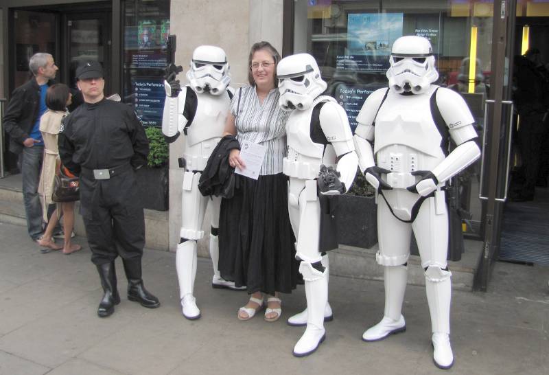Imperial Storm Troopers and Linda Lipp