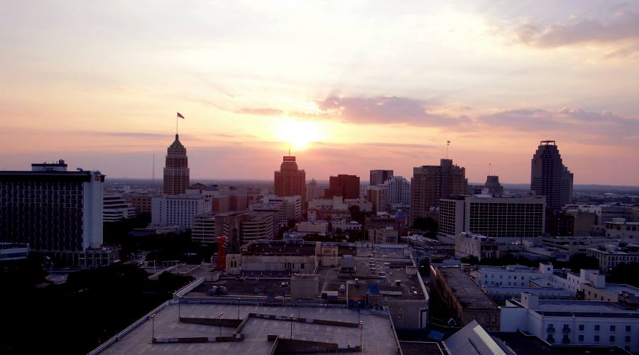 San Antonio sunset