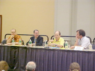 Rob Sawyer, Jim Frenkel, Stephen Baxter, Charles Oberndorf